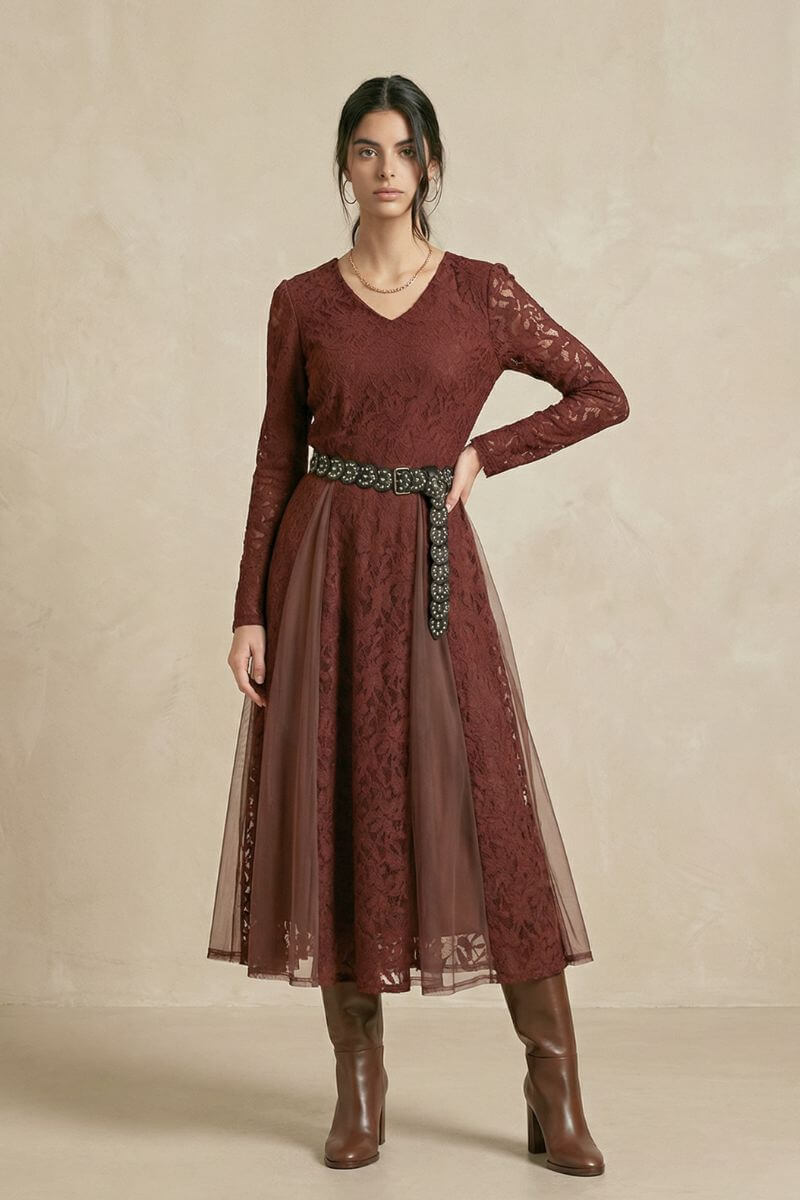 knee length dresses for ladies Selene Maxi Dress – Marine Layer main image 0