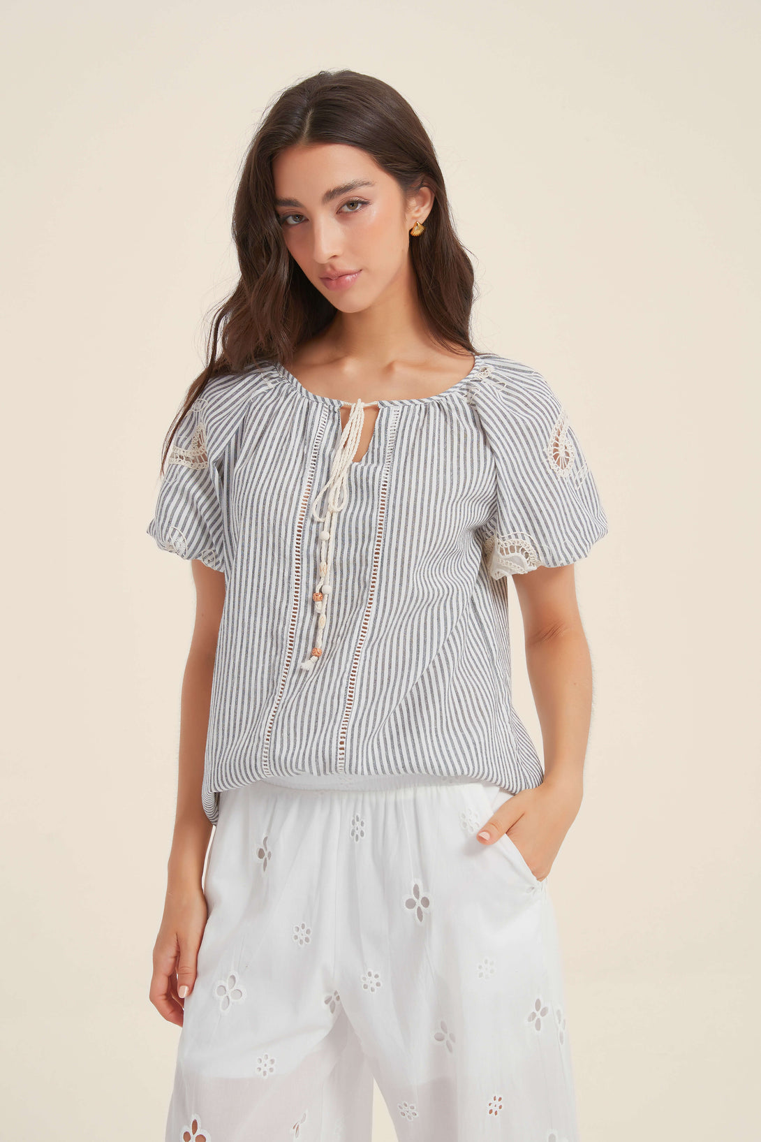 Willowstripe Blouse - SIOENE