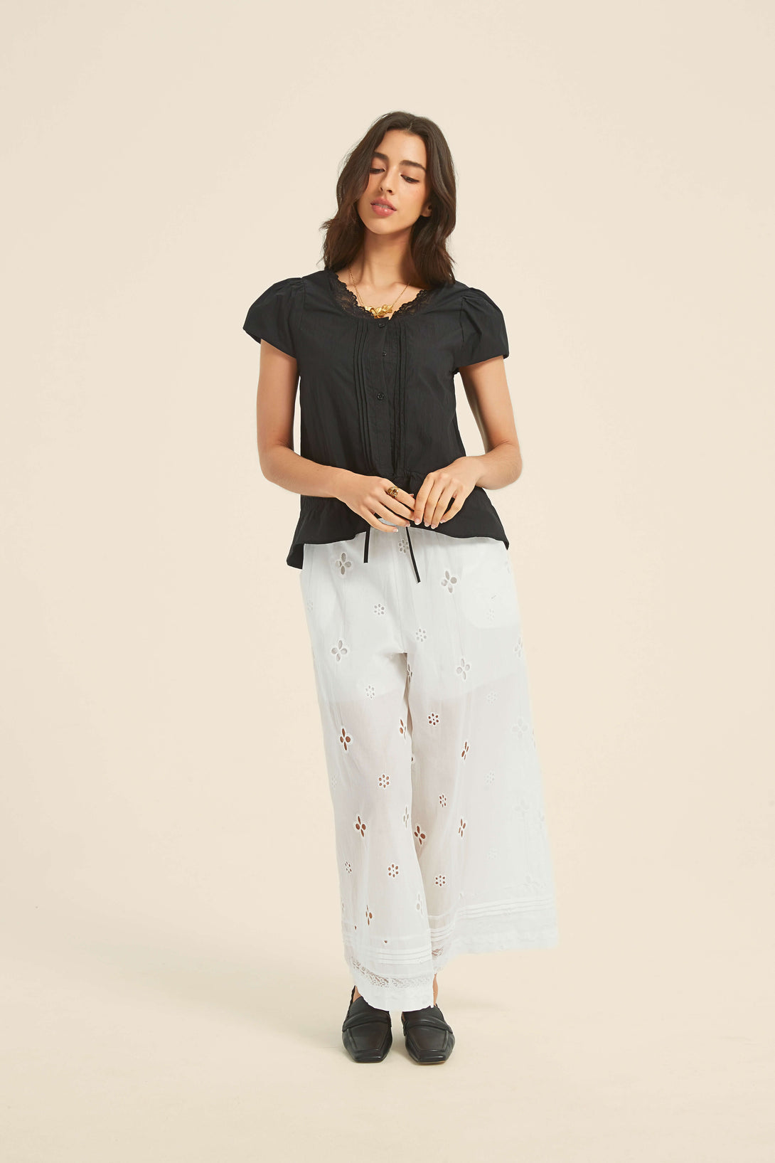 Everlace Peplum Blouse - SIOENE