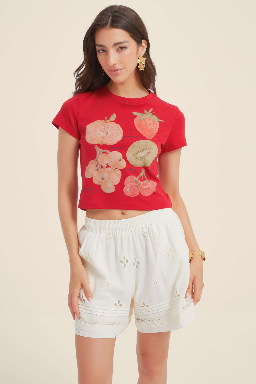 Lilytrace Embroidery Shorts - SIOENE