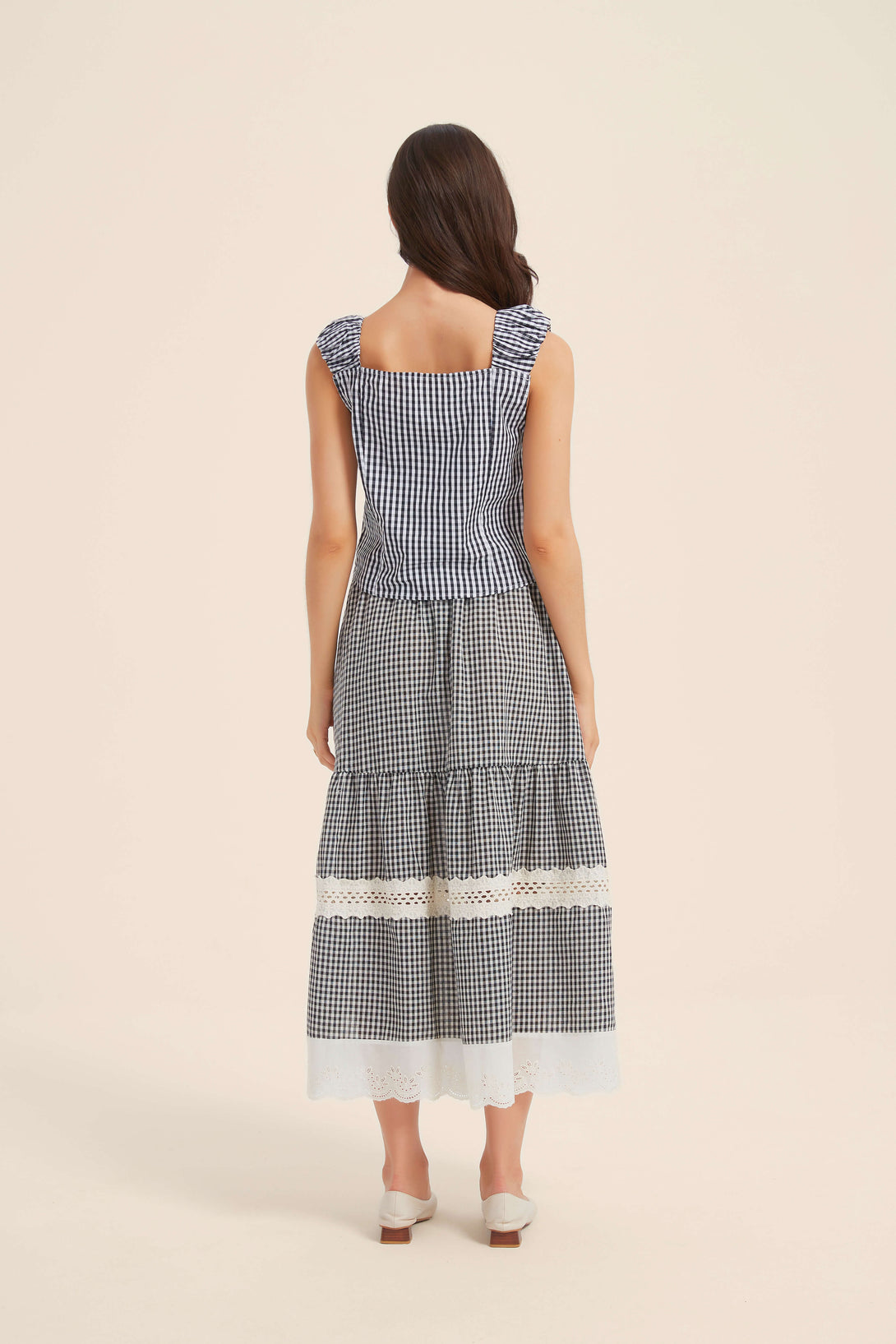 Laurette Gingham Blouse - SIOENE
