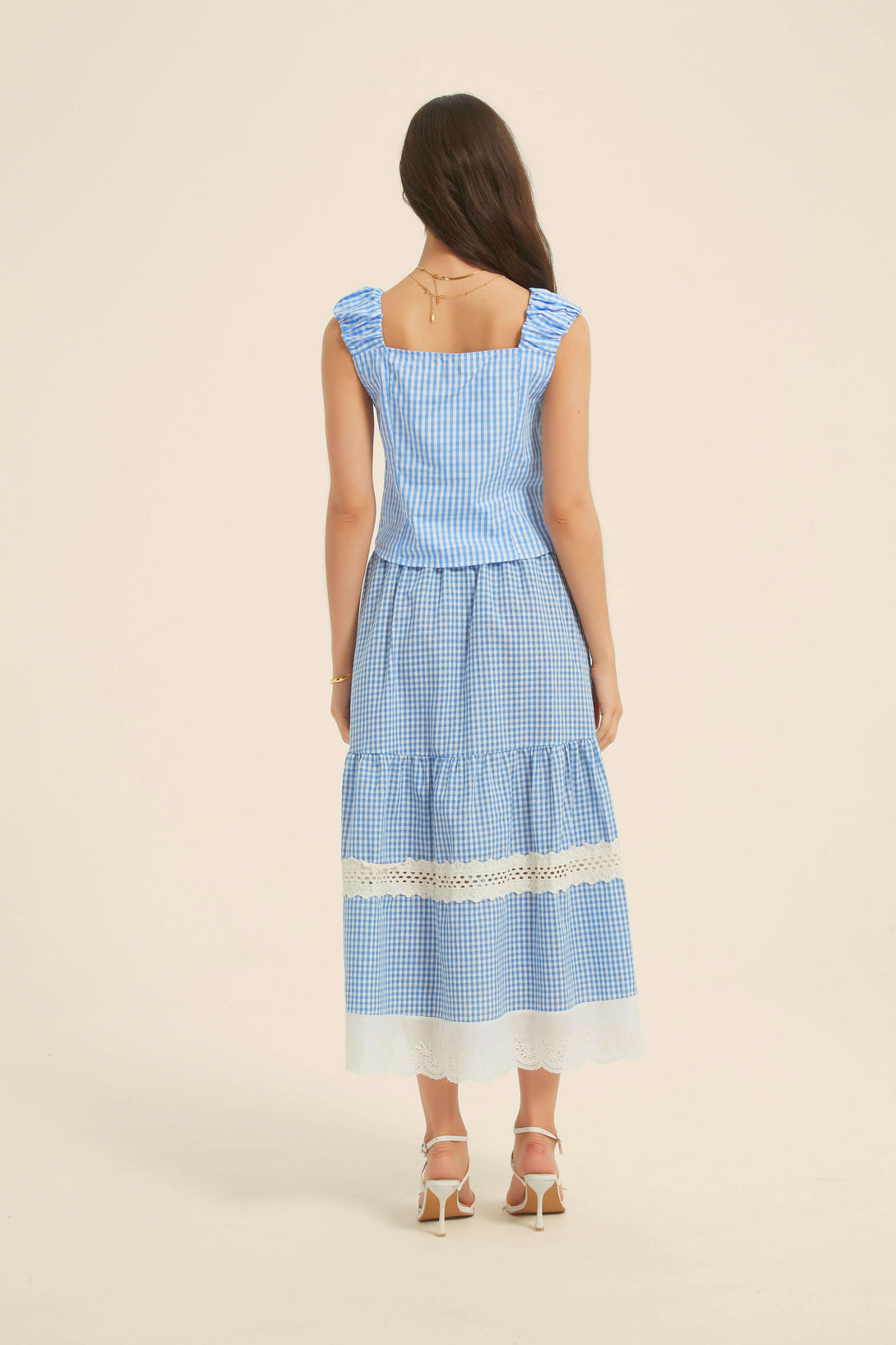 Laurette Gingham Blouse - SIOENE