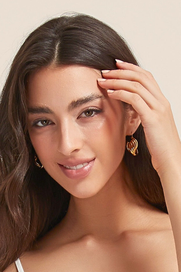 Tidal Twist Drop Earrings - SIOENE