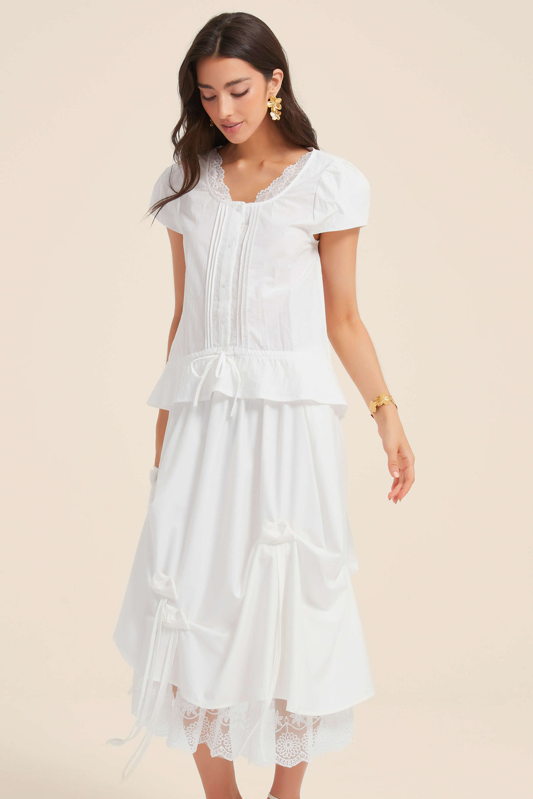 Everlace Peplum Blouse - SIOENE