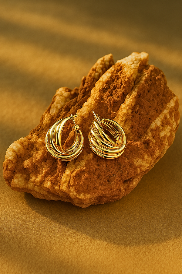 Tidal Twist Drop Earrings - SIOENE