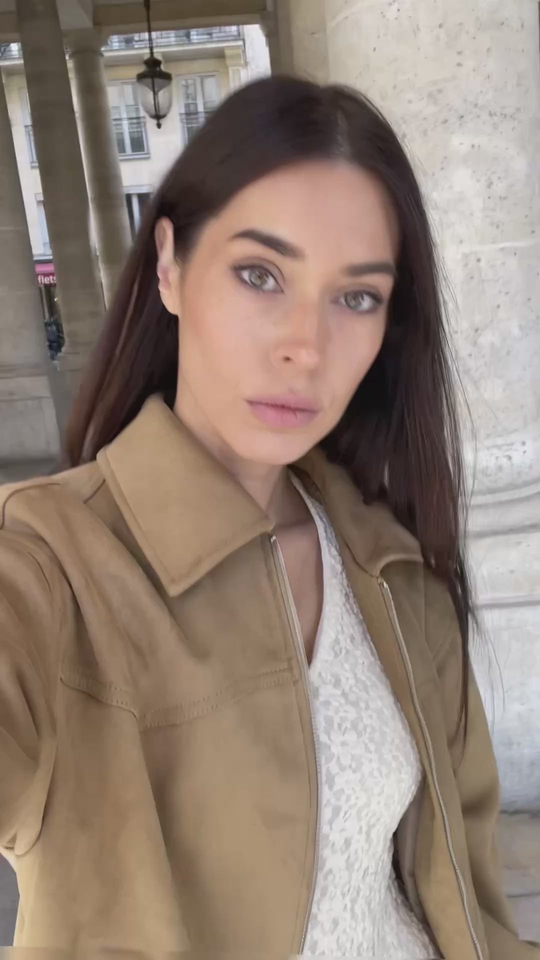 Ivory  Knit Dress Video